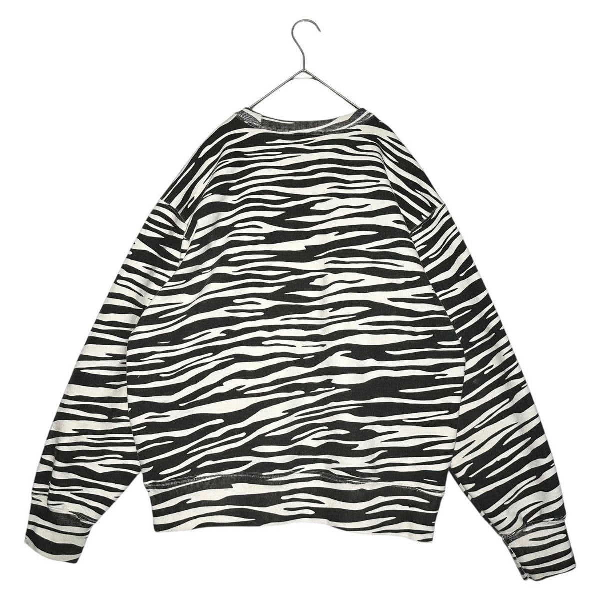 AW Box Logo Crewneck x SUPREME 22AW Zebra Box Logo Crewneck Sweatshirt Size M