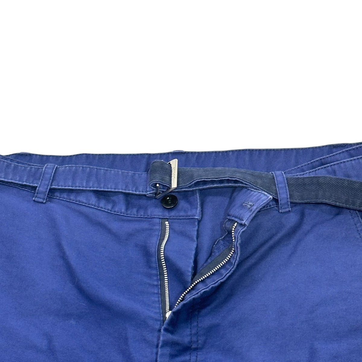 sacai 24SS Moleskin Shorts Navy Size 4