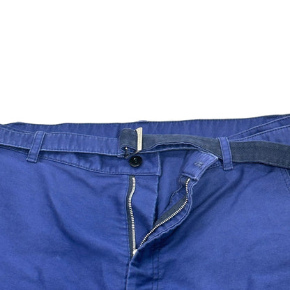 sacai 24SS Moleskin Shorts Navy Size 4
