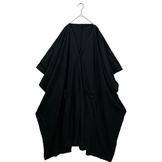 Ground Y Half-Sleeve Kimono Long Cardigan Black Size 1