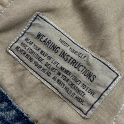 Maison MIHARA YASUHIRO 23SS Open Denim Jacket Size 46