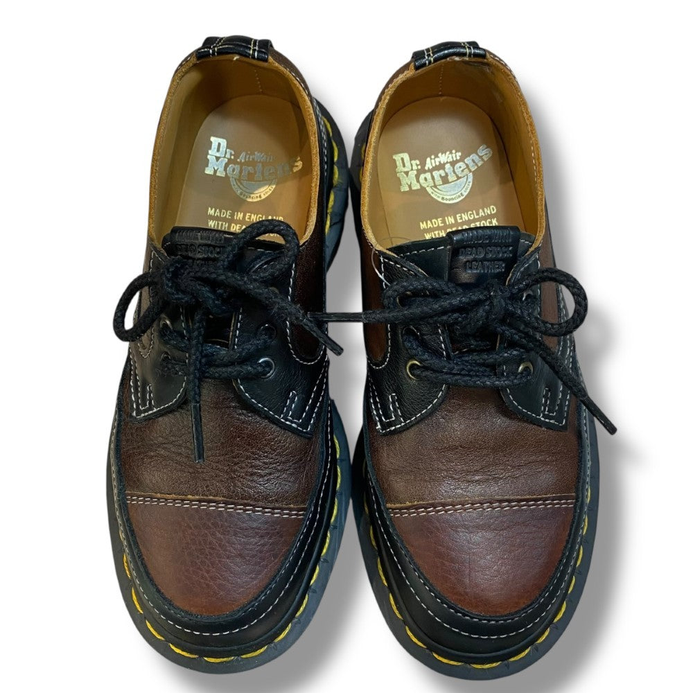 DR. MARTENS 1461 MIE 3-Eye Leather Shoes Brown Loafers Size 3