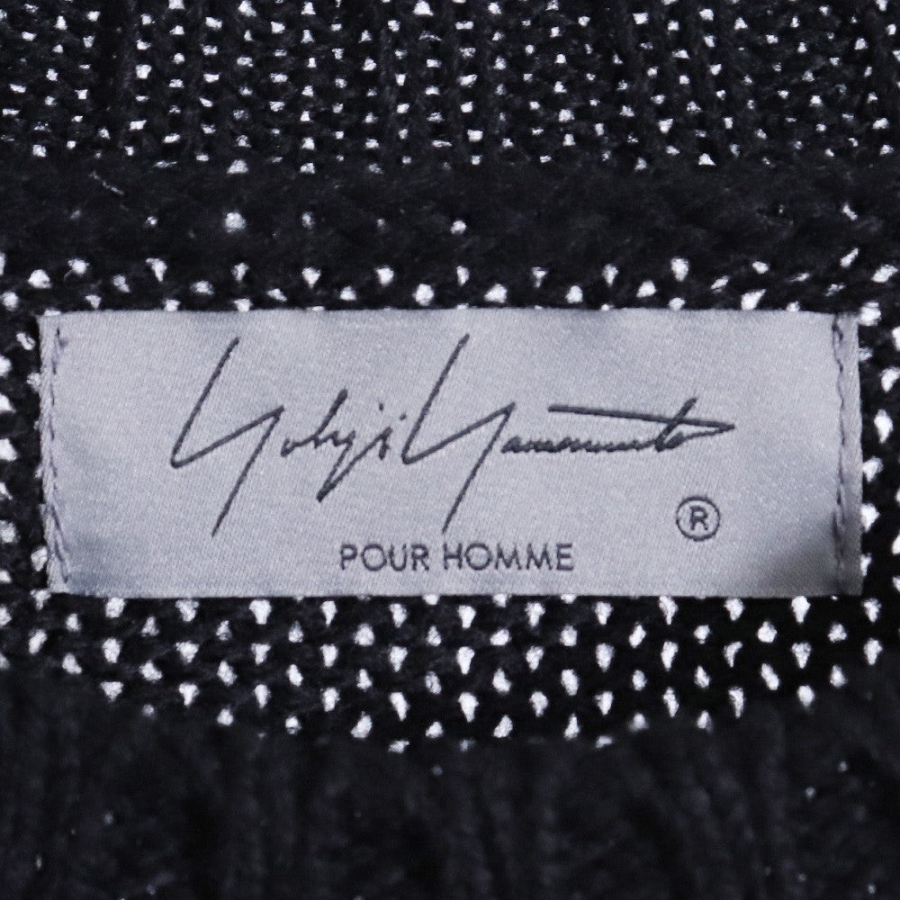 YOHJI YAMAMOTO POUR HOMME 22AW Reissue Bone Knit Size 3