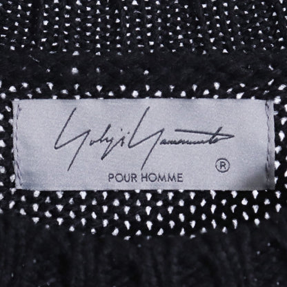 YOHJI YAMAMOTO POUR HOMME 22AW Reissue Bone Knit Size 3