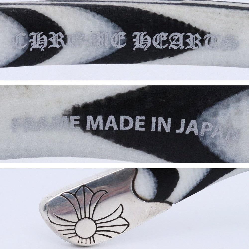 CHROME HEARTS Blade Hummer I Silver Sunglasses Size ONE SIZE