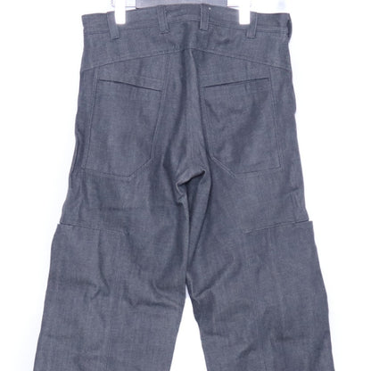 OPPOSE DUALITY 25SS 8-Pocket Panel Wide Denim Gray Size 46