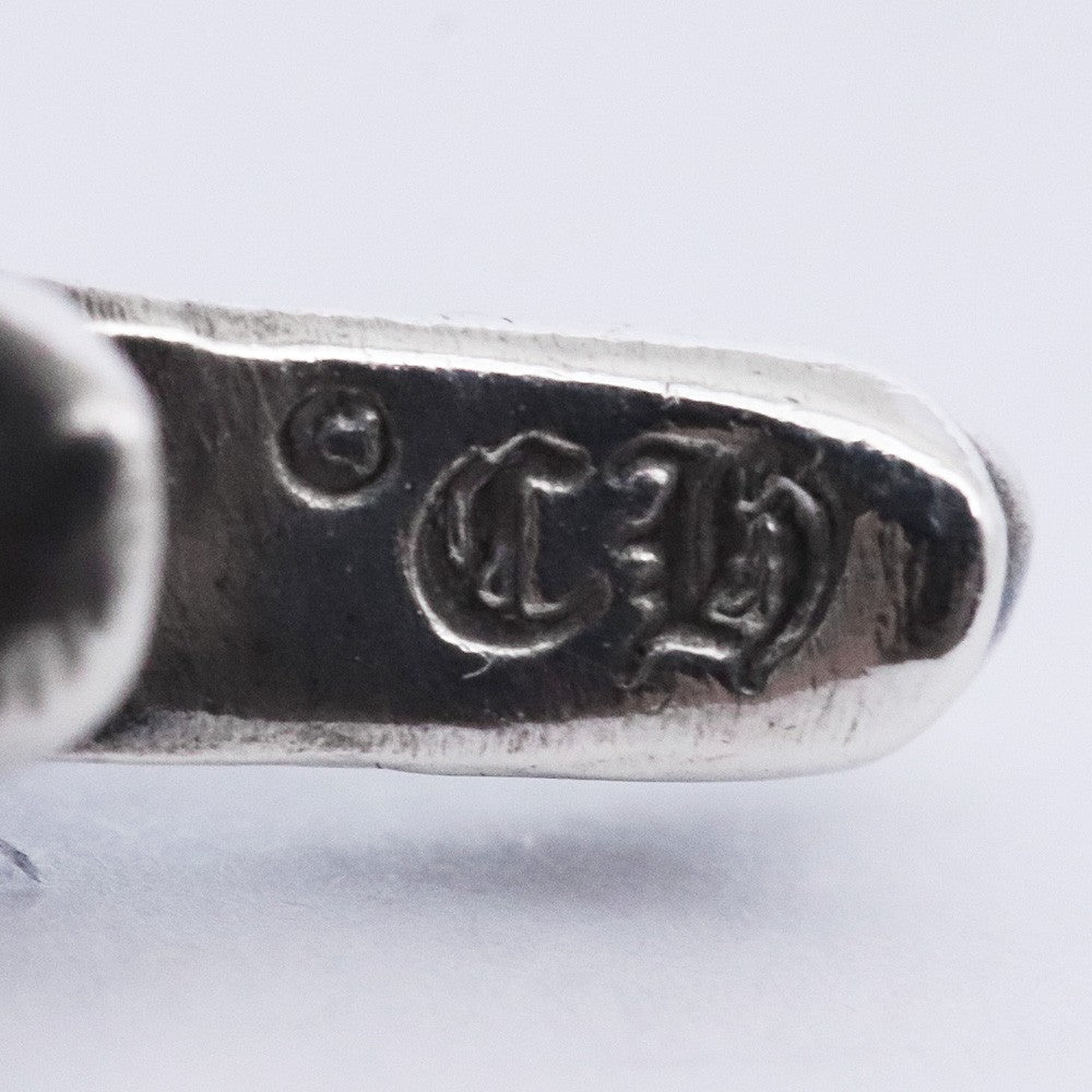 Chrome Hearts Babyfat CH Cross Charm Silver Size F