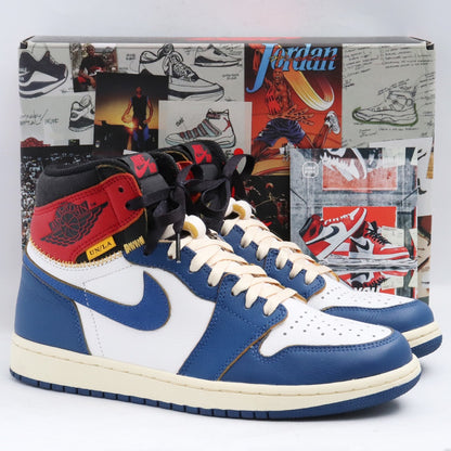 Nike RETRO HI NRG UNION Air Jordan 1 Sneakers Blue Size 27cm