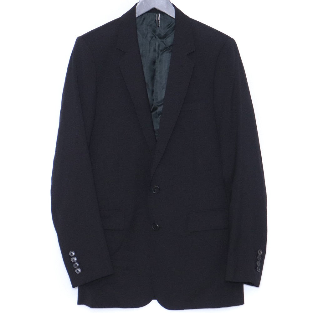 DIOR HOMME 2B Tailored Blazer Black Size 48