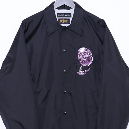 WACKO MARIA 25AW 56 TATTOO STUDIO Coach Jacket Black Size M