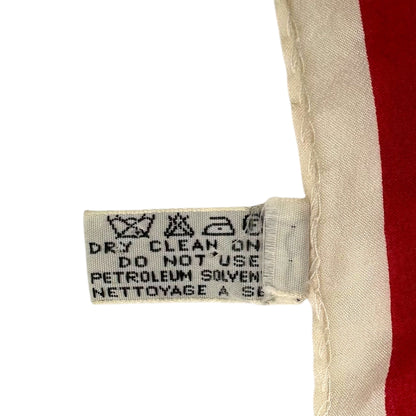 Christian Dior Old Square Line Silk Scarf