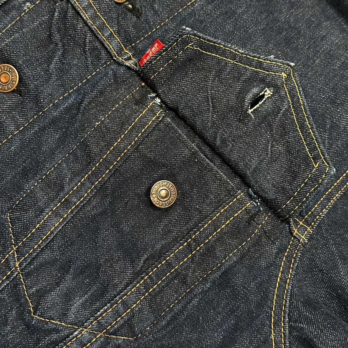 Levi's 60s Vintage 70505 Big E Denim Jacket Indigo