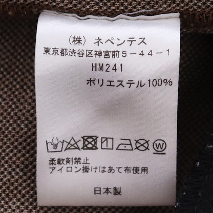 NEEDLES Jacquard Boot-Cut Casual Pants Brown Size 2