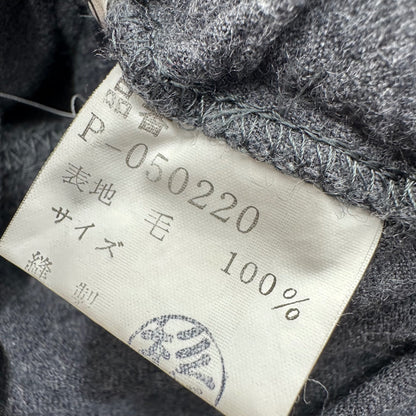 COMME des GARCONS 1980's Wool Easy Pants Gray Size FREE