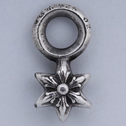 CHROME HEARTS STACK STAR V1 Charm Silver Size F