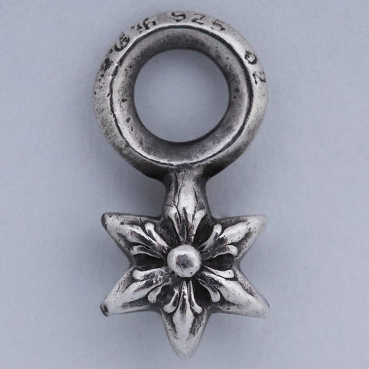CHROME HEARTS STACK STAR V1 Charm Silver Size F