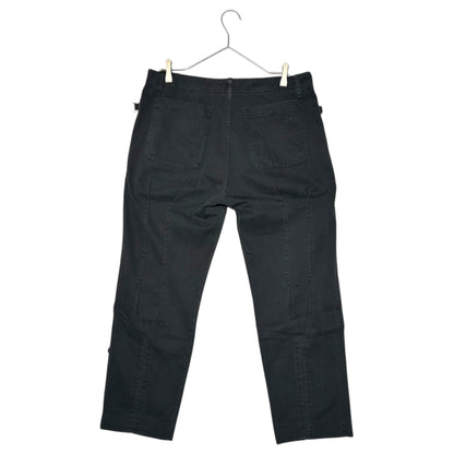 AFFA Bondage Cotton Pants Black Cotton Size L