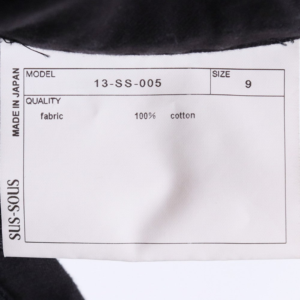 SUS-SOUS Oversized Blouson Jacket Black Size 9