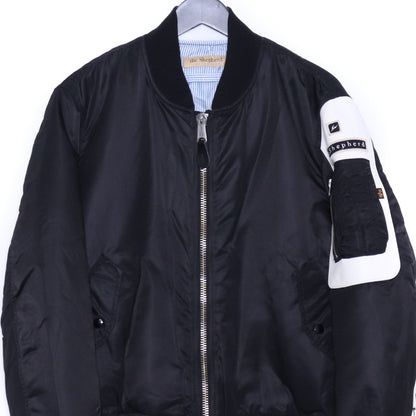 UNDERCOVER × FRAGMENT × ALPHA MA-1 Jacket Black Size M