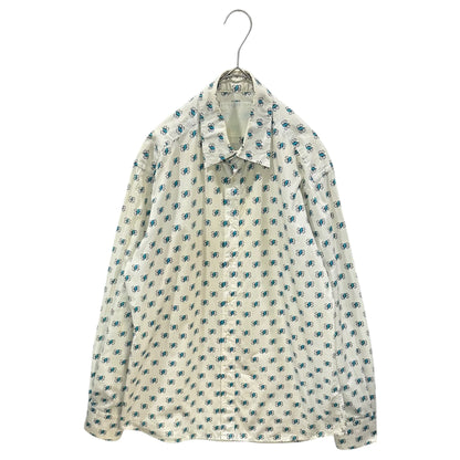 UNDERCOVER 01SS Thunder & Crossbone Print Shirt Multi Size M