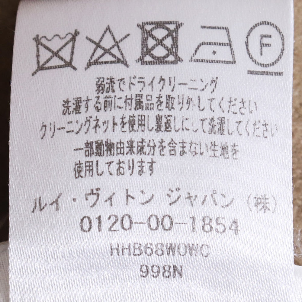 LOUIS VUITTON 20SS Double Face Hoodie Brown Size L