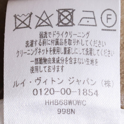 LOUIS VUITTON 20SS Double Face Hoodie Brown Size L