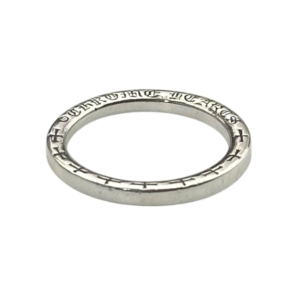 CHROME HEARTS NTFL Silver Ring Size JP 25