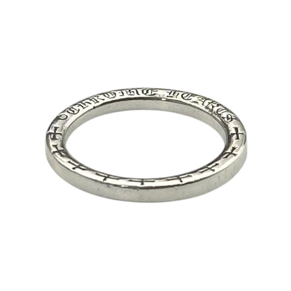 CHROME HEARTS NTFL Silver Ring Size JP 25