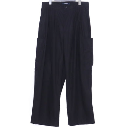 ALMOSTBLACK 25AW 6-Pocket Wide Pants Black Size 2