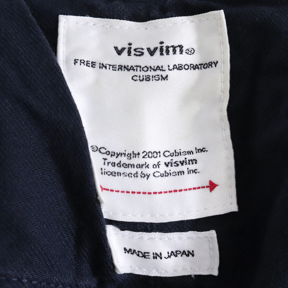 Visvim 21AW Travailleur Braces Indigo Denim Size 3