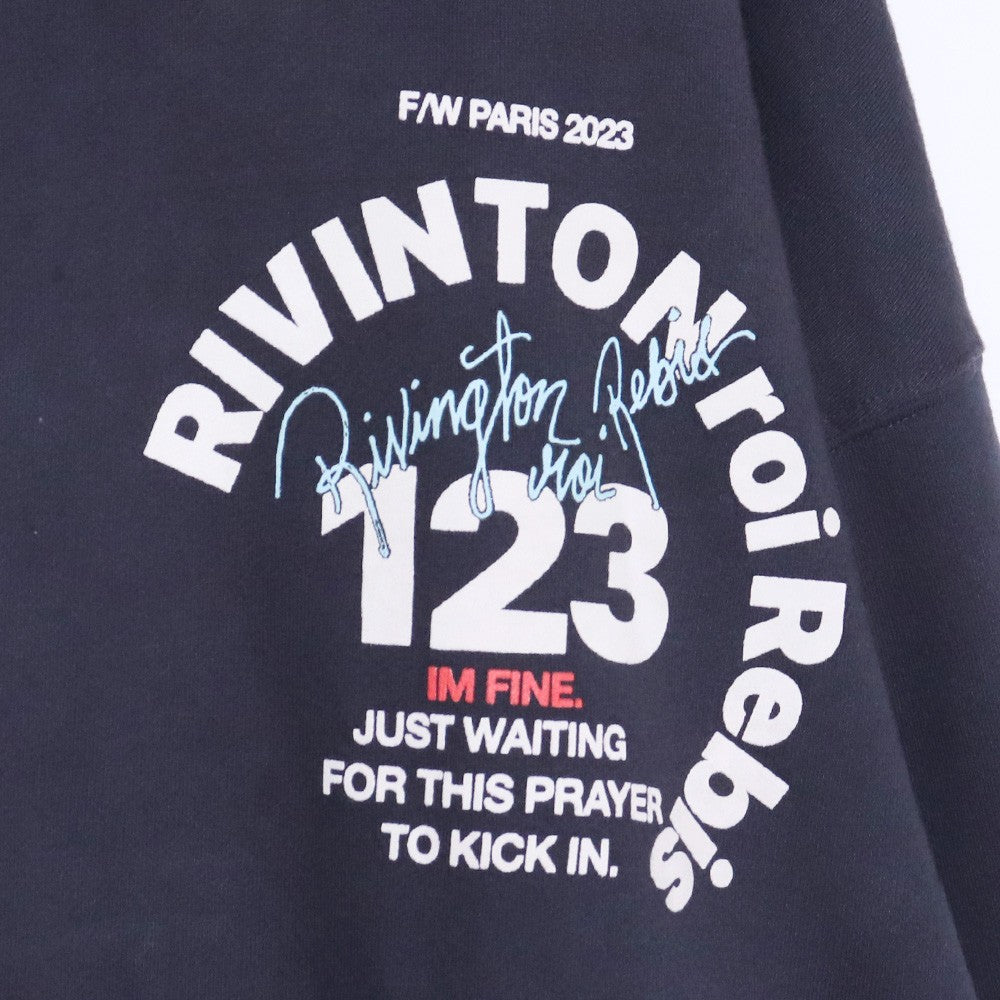 RRR123 CVA PARIS Hoodie Navy Size 3