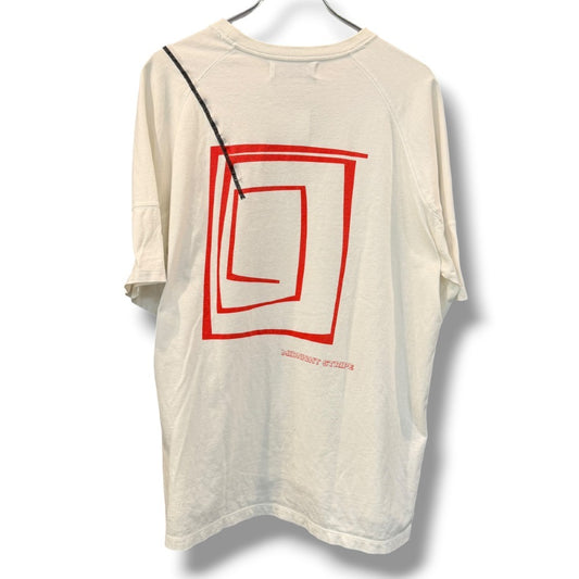 KIKO KOSTADINOV 19AW Midnight Stripe T-Shirt White Size L