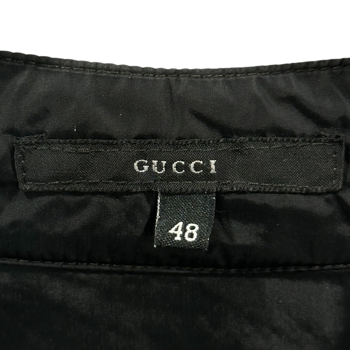 GUCCI 99SS By Tom Ford Nylon Rider Jacket Black Size 48