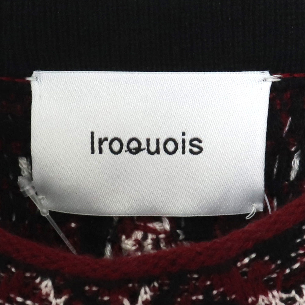 IROQUOIS 7GG COOGI TUCK Knit Sweater Multi Size 2