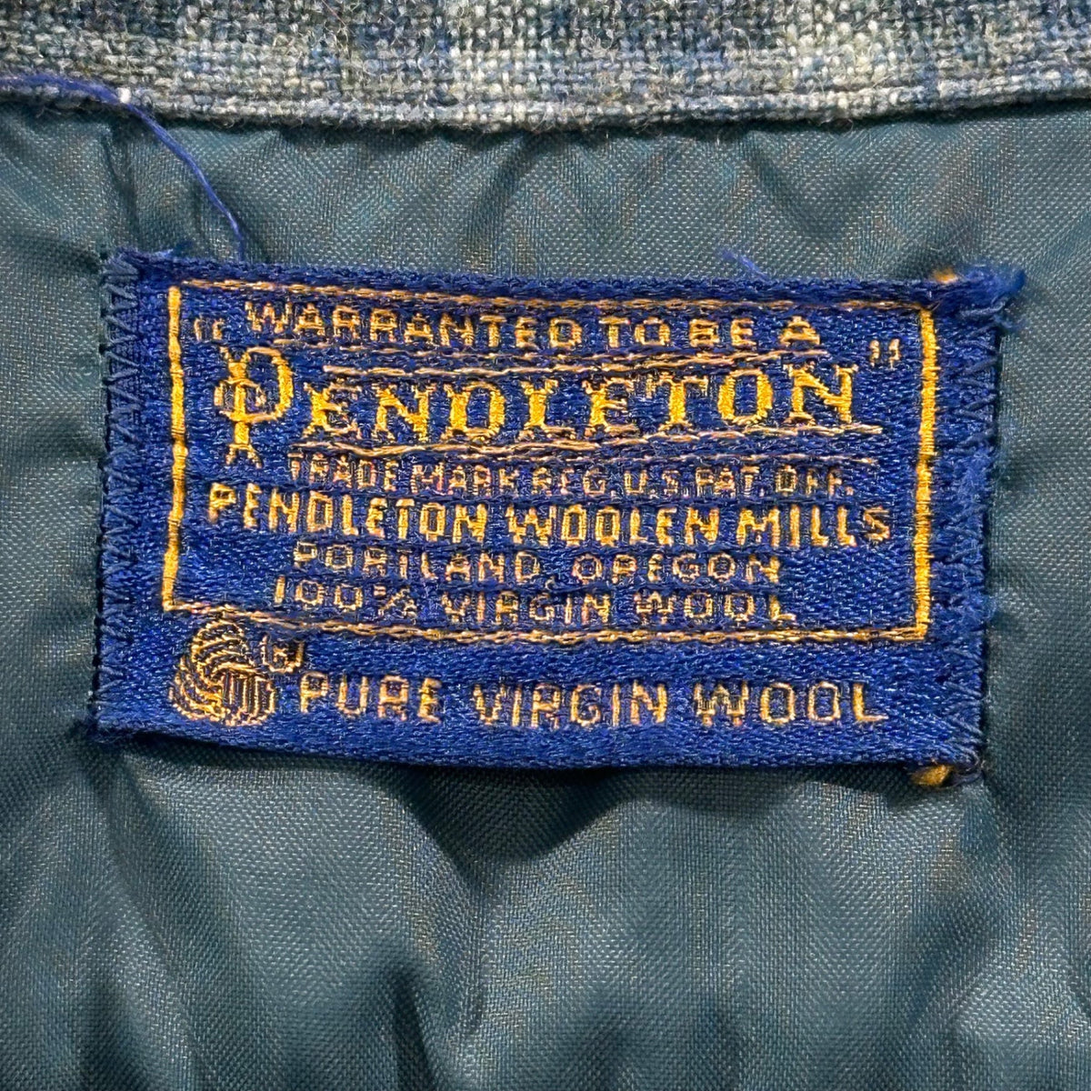 s Board Shirt x PENDLETON 70s Vintage Board Open Shirt Blue/Green