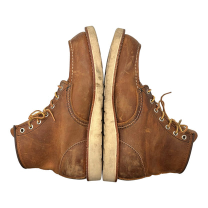 REDWING 6-Inch Classic Moc Boots Size 8.5
