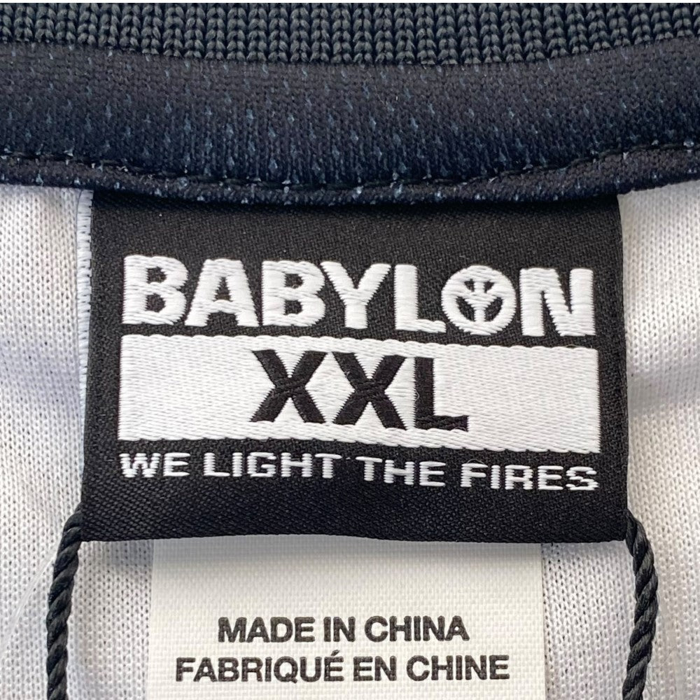 BABYLON BB Long Sleeve SC Football Jersey Black Shirt Size XXL