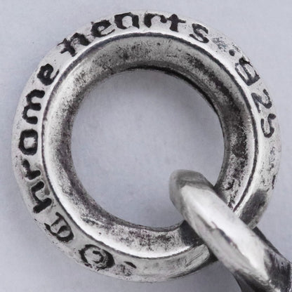 Chrome Hearts Old Tiny CH Cross Silver Charm Size F