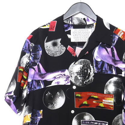 Wacko Maria DJ HARVEY S S/S Hawaiian Shirt Black Size L