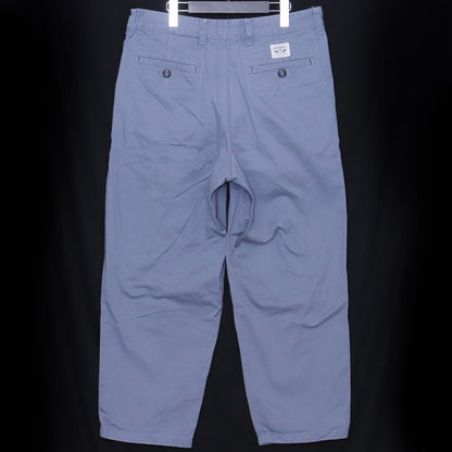 Descendant DC-3 Twill Pleated Trousers Gray Size 3