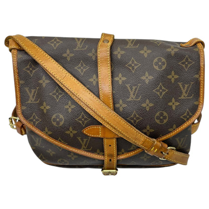 LOUIS VUITTON Sommelier 30 Monogram Brown Mules