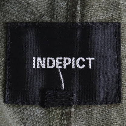 INDEPICT Military Tent Fabric Double Knee Pants Green Size M