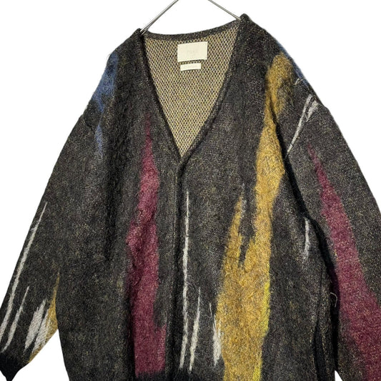 YOKE 22AW Still Jacquard Mohair Cardigan Size 2