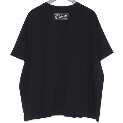 RAF SIMONS Oversized Pocket Holes T-Shirt Black Size XS