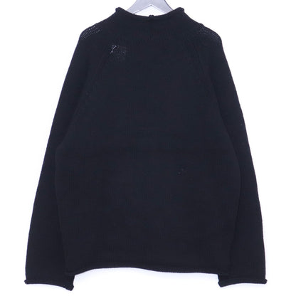 MASSES 23AW Mock Neck Sweater Black Size M