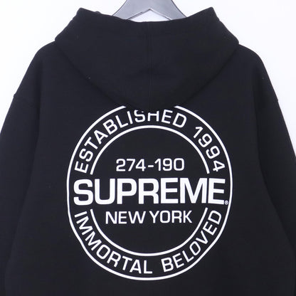 SUPREME 24SS Immortal Hooded Sweatshirt Black Size S