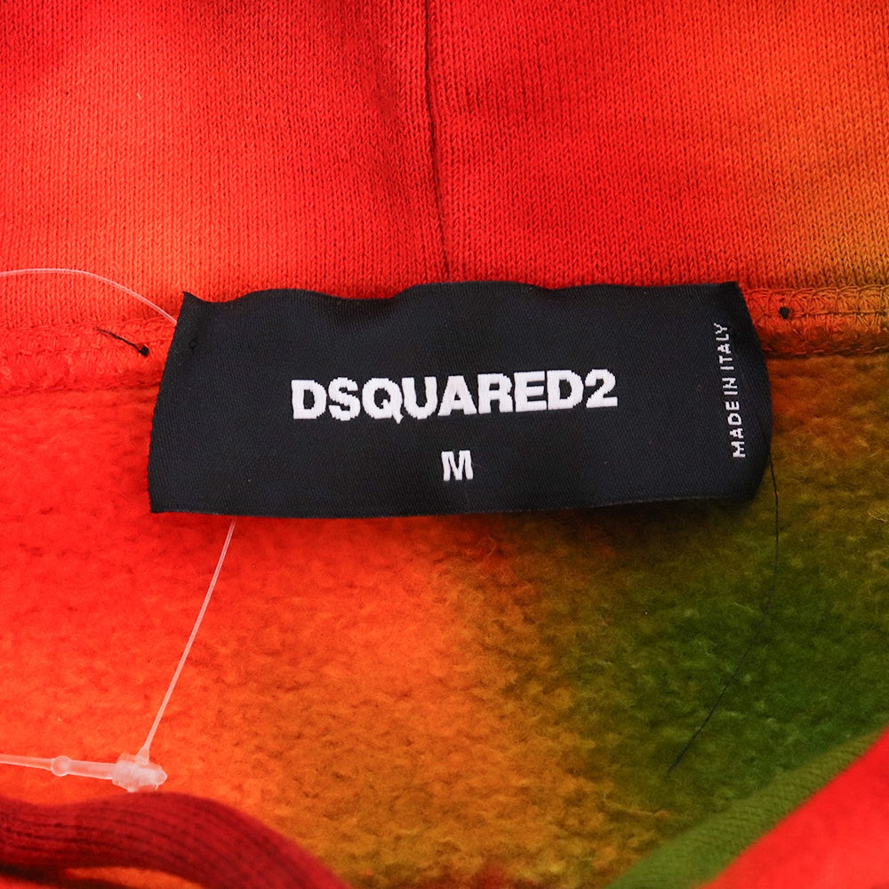 DSQUARED2 Tie Dye Logo Hoodie Multi Size M