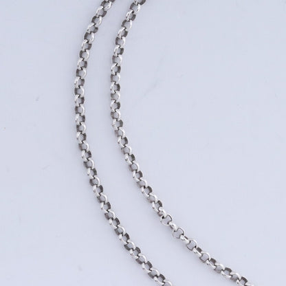 CHROME HEARTS 18inch Roll Silver Necklace Size ONE SIZE