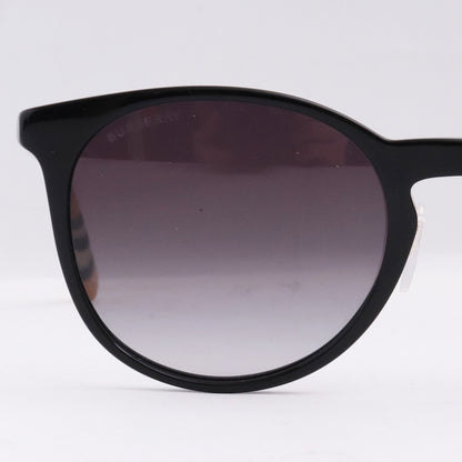 Burberry Black Brown Check Sunglasses Size F
