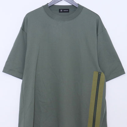 D-VEC x ALMOSTBLACK 25SS Hybrid Plating T-Shirt Khaki Size 3